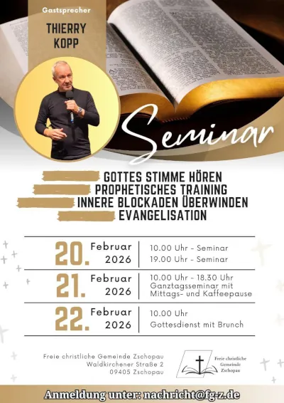 Einladung zum Seminar